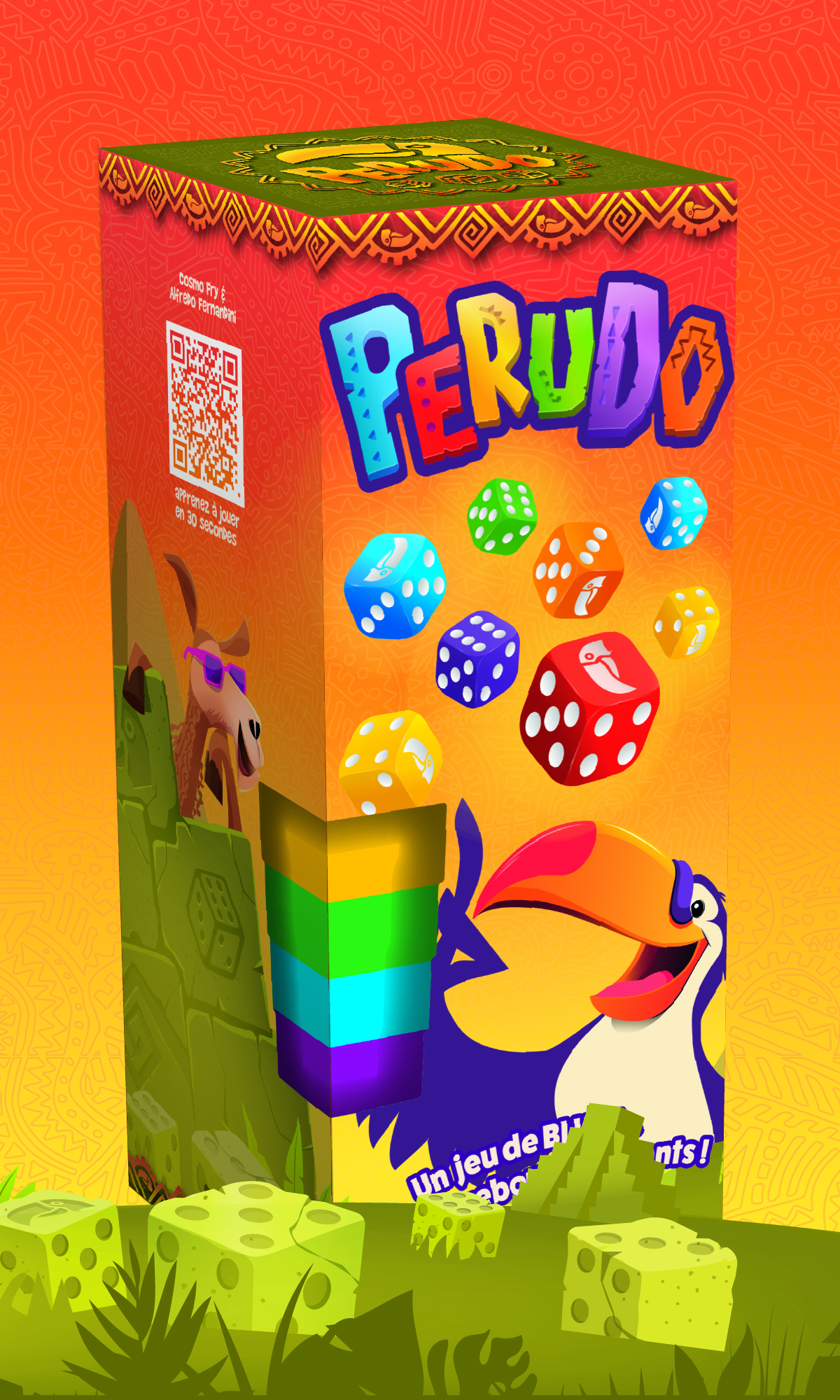 Perudo — identité visuelle du jeu de société