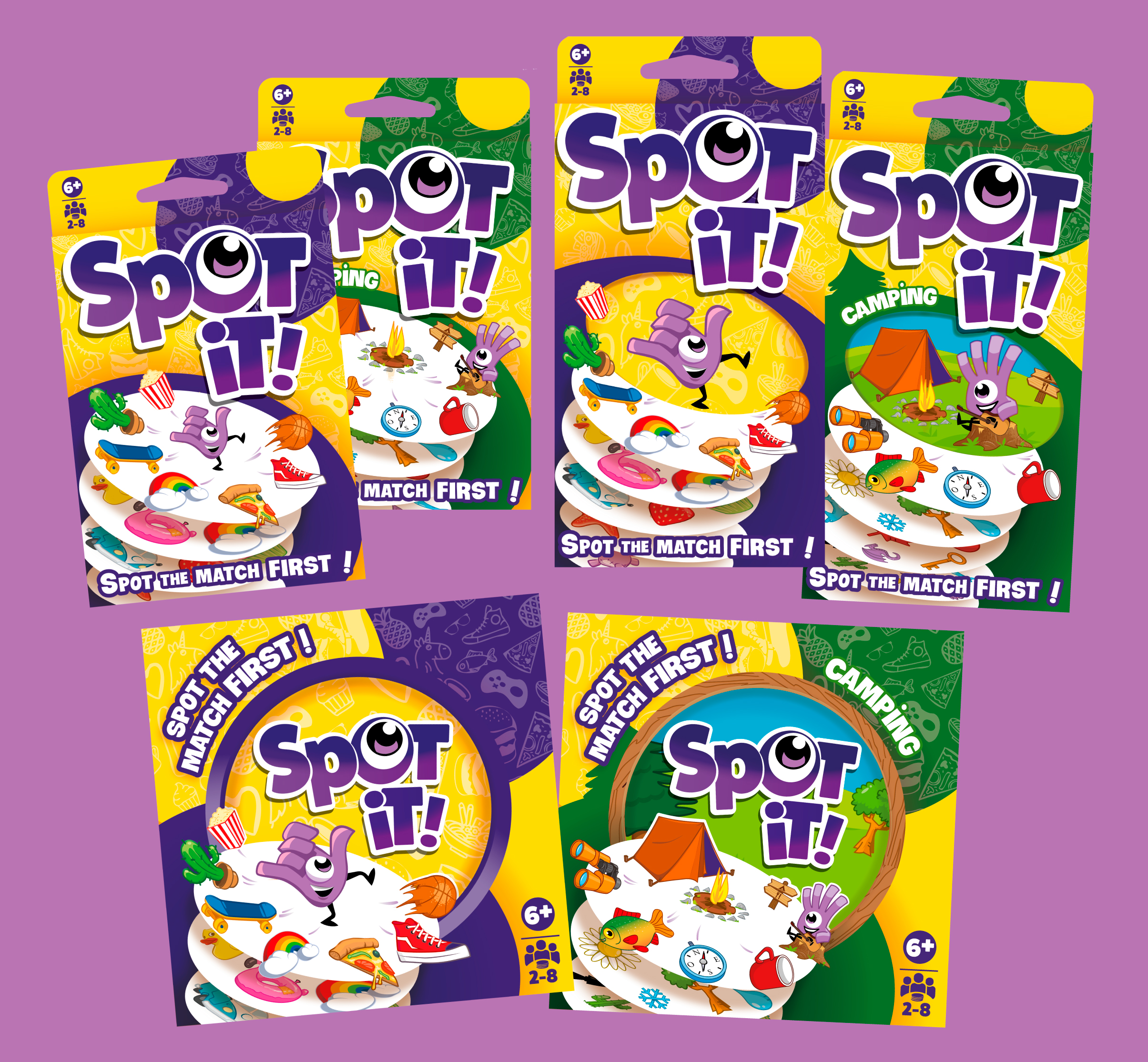 Packaging gamme Spot It